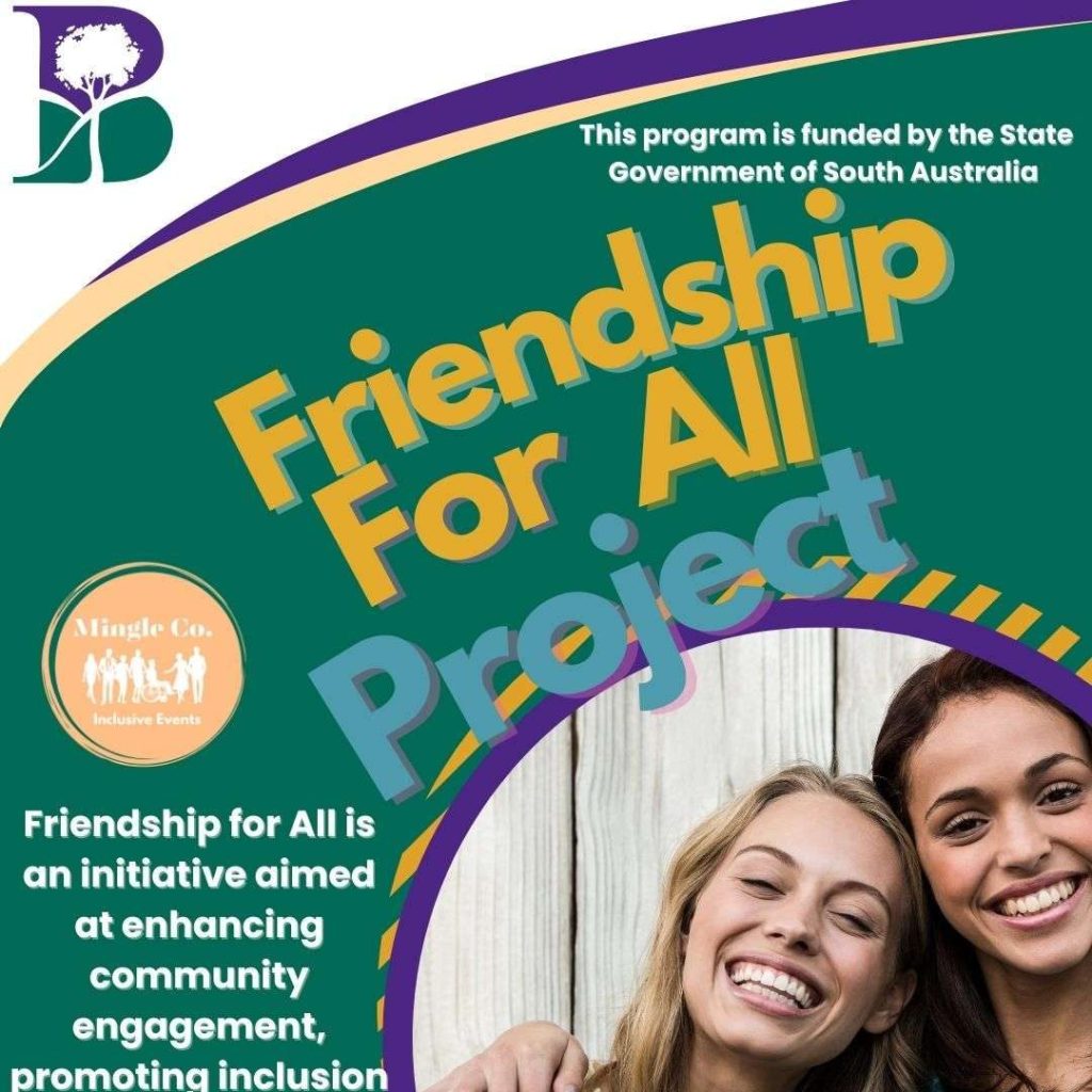 Mingle Co Burnside events Adelaide Friendship for all project